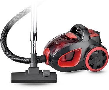 Пылесос без мешка GINZZU VS437 черно/красный фото 1