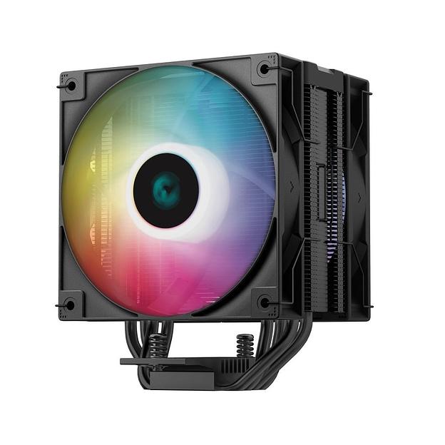 Вентилятор для процессора DeepCool AG400 DIGITAL PLUS black Socket 1700/115X/1200/AM5/AM4, 120mm, 2100rpm, 31.6 дБА, 220W, PWM 4-pin, Al-Cu (R-AG400-B фото 1