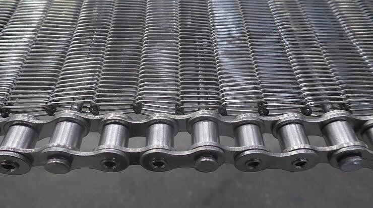 Сетка для печи на цепях сборная одинарная. 7.2. фото 1