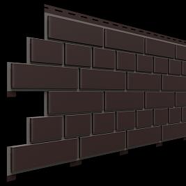 Фасадная панель Доломит, Кирпич, Коричневый фото 1