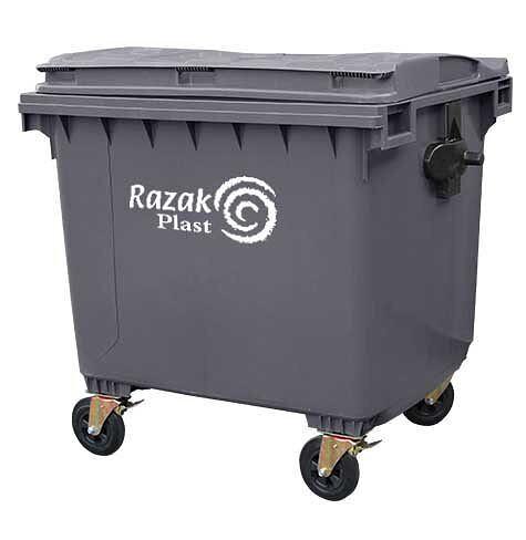 Евроконтейнер Razak 1100 л синий фото 8