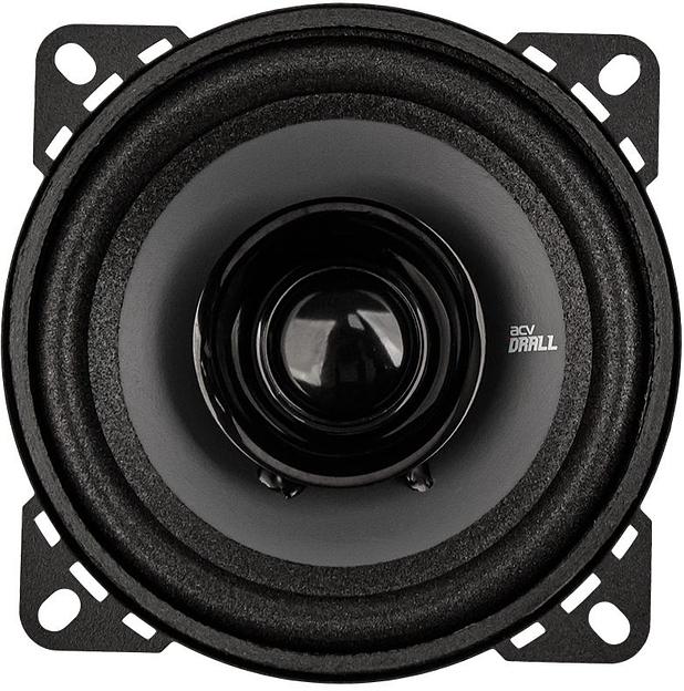 Колонки автомобильные ACV DRALL DR4 (без решетки) 100Вт 94дБ 3Ом 10см (4дюйм) (ком.:2кол.) широкополосные однополосные фото 1