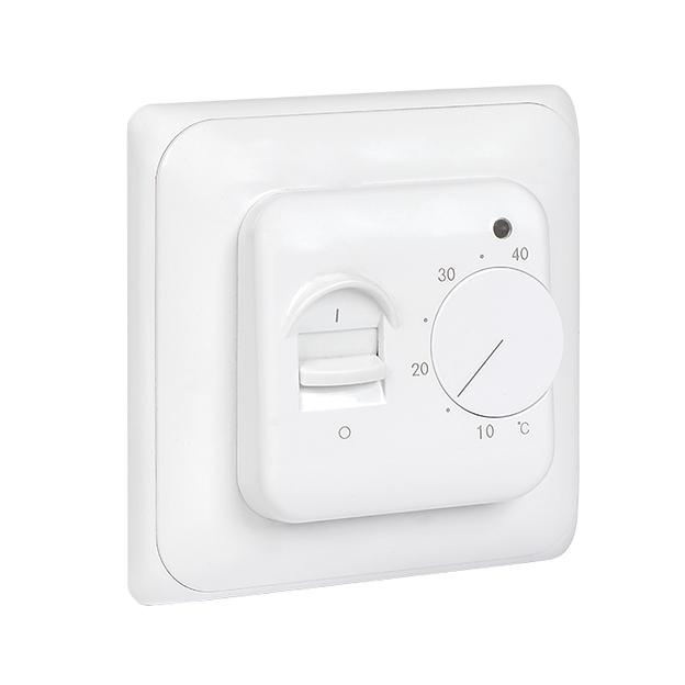Термостат механический MTT-2 (OTN-1991; RTC 70.26; MST-1; R70XT; MT-26; M5.713) 16А 3.6кВт для теплых полов датчик пола бел. Basic EKF mtt-2 фото 1
