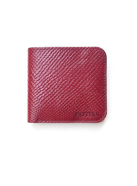 Кошелёк Pattern из натуральной итальянской кожи фото 7