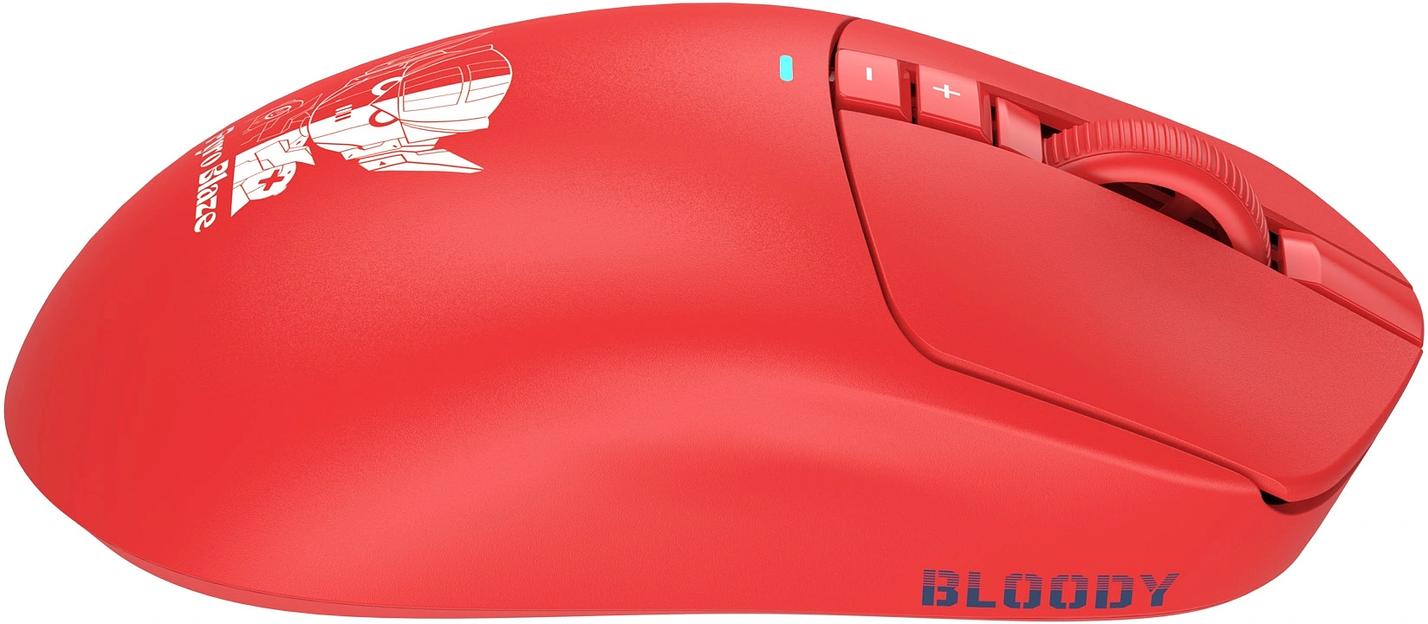 Мышь A4Tech Bloody R72 Pro красный/белый/рисунок оптическая 26000dpi беспров. USB-C 7but (R72 PRO PYRO BLAZE) фото 5