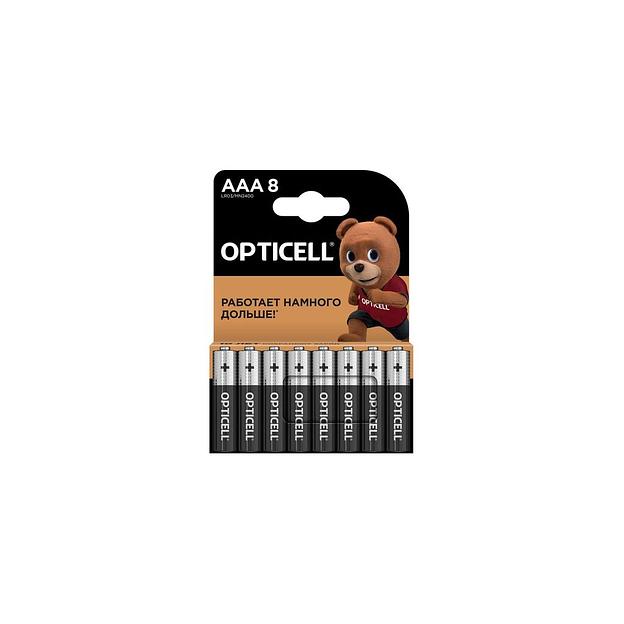 AAA Батарейка OPTICELL Basic LR03, 8 шт. фото 1