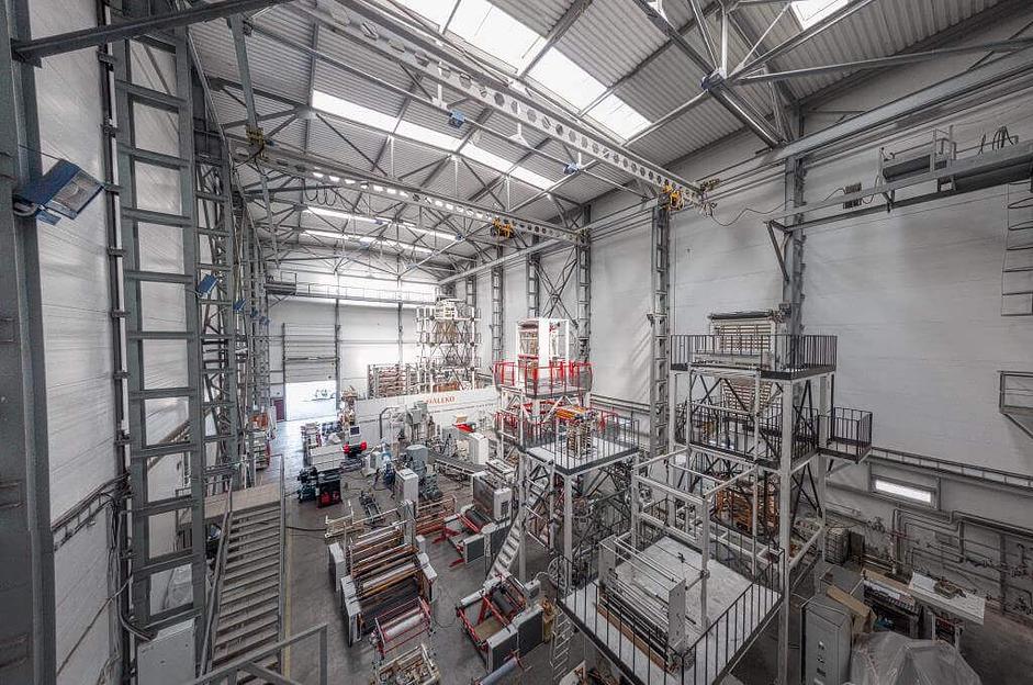 Высокоскоростная экструзионная линия на биоразлагаемом сырье Алеко «Bio» ПВД 1100/65 фото 8