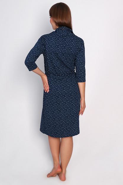 Комплект Style Magro для беременных и кормящих мам «Забота», тёмно-синий (голубые звезды), опт фото 8