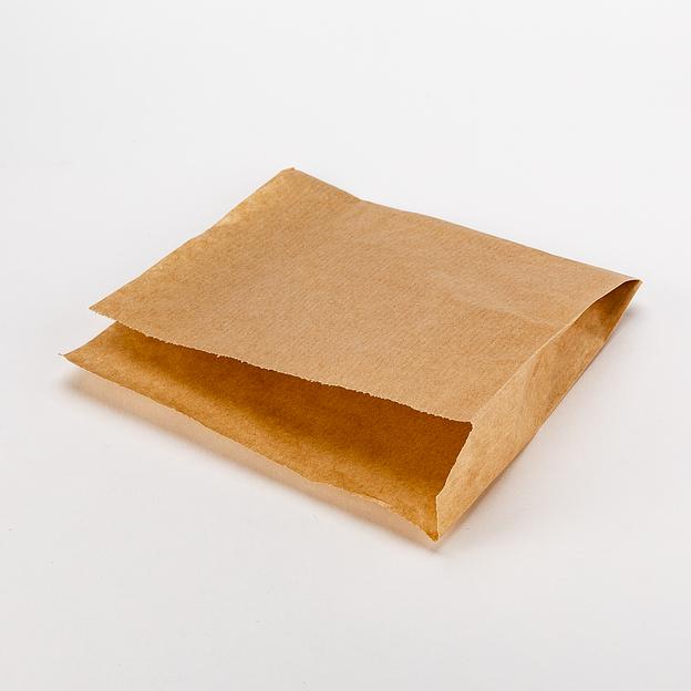 Уголок бумажный жиростойкий "Eco Sandwich Bag L" крафт 170*170мм - 100 шт фото 1