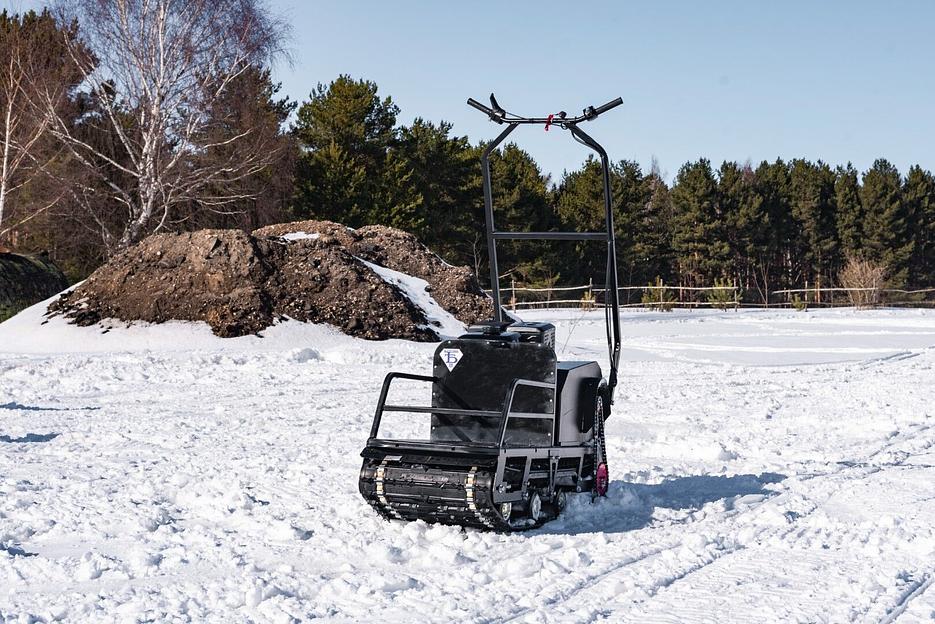 Мотобуксировщик Бурлак М2 LRK, 15 л.с., 1450*510*810 мм. фото 2