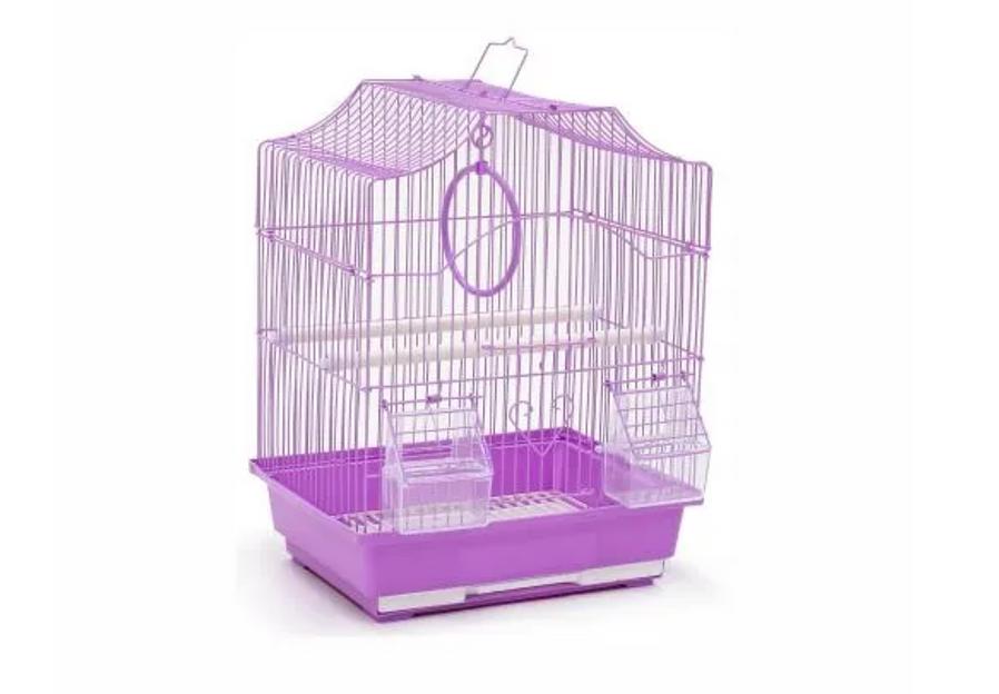 Клетка C10 для птиц 35×28×46 см эмаль ОПТ фото 1