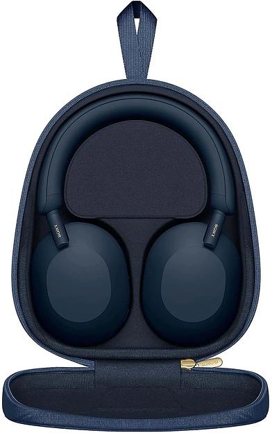 Гарнитура мониторные Sony WH-1000XM5 1.2м синий беспроводные bluetooth оголовье (WH1000XM5) фото 5