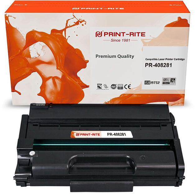 Картридж лазерный Print-Rite TFR806BPU1J PR-408281 408281 черный (7000стр.) для Ricoh Aficio SP 330DN/330SFN/330SN фото 1