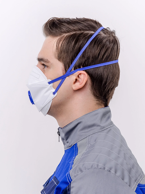 Трехпанельный респиратор DSK 3D 5521 НК фото 3