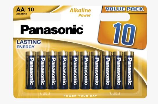 Батарейка Panasonic LR6 Alkaline Power BL*10 ОПТ фото 1