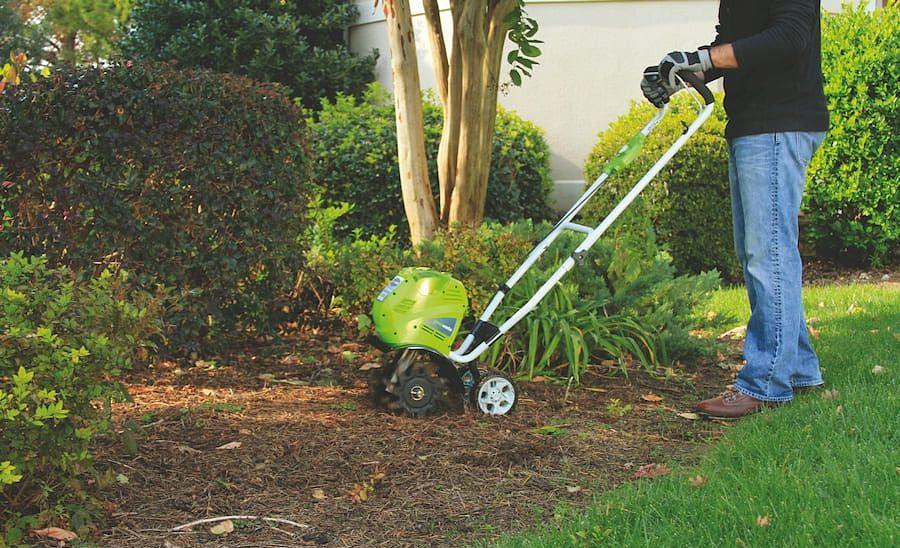 Культиватор Greenworks G40TL фото 5