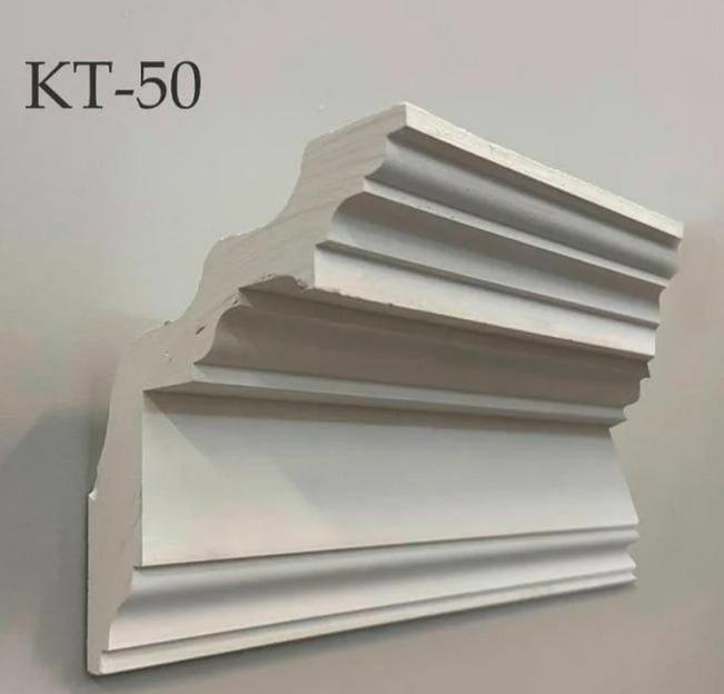 Карниз гипсовый Samaragips универсальный тянутый Кт-50 ОПТ фото 1