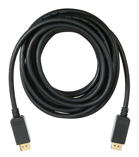 Кабель аудио-видео Buro v 1.2 DisplayPort (m)/DisplayPort (m) 5м. Позолоченные контакты черный (BHP DPP_1.2-5) фото 2