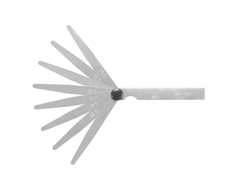 Набор щупов N4  100мм 0.1-1.0   Эталон с поверкой фото 1