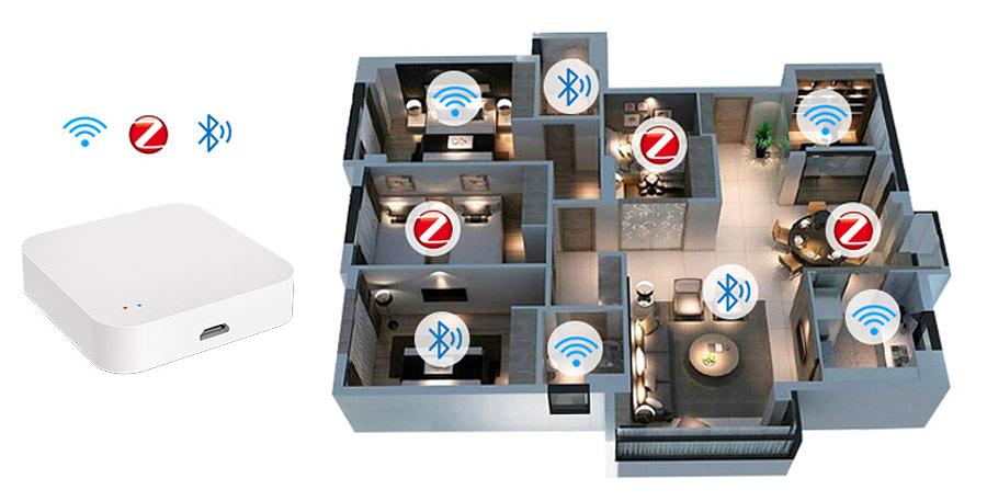 Умный шлюз Zigbee + Bluetooth Roximo GWZBT01 ОПТ фото 7