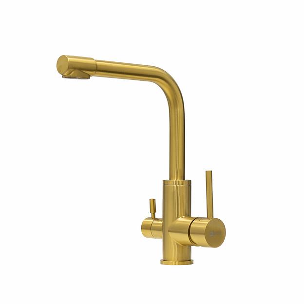 Смеситель Lemark Expert LM5061G для кухни с подключением к фильтру с питьевой водой фото 1