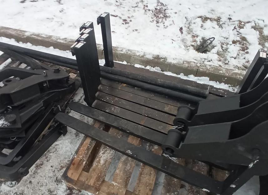 Вилы на ковш для погрузчика фото 2