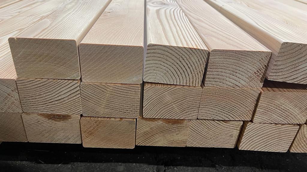 Брусок строганный 40х40 (ель, сосна) сорт АВ фото 2