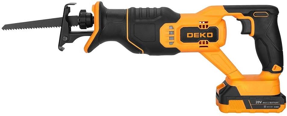 Сабельная пила Deko DKRS20 20Вт аккум. 2800ход/мин (085-1127) фото 2
