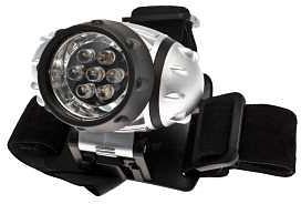 Фонарь налобный Космос H7LED черный/серебристый лам.:светодиод. AAAx3 (KOC-H7-LED) фото 1