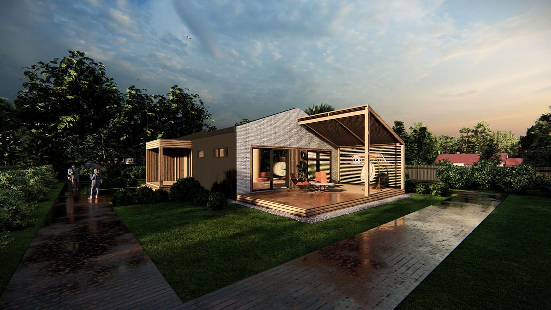 Проект дома «Канада XL» white box фото 1