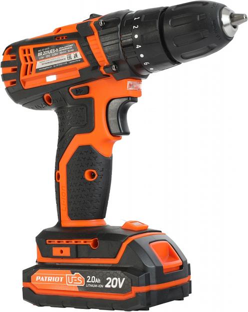 Дрель-шуруповерт Patriot BR 201UES-h аккум. патрон:быстрозажимной (кейс в комплекте) фото 3