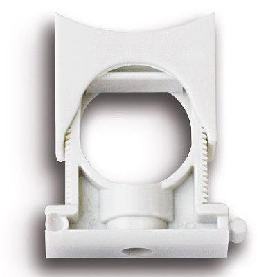 Держатель раздвижной, с хомутом, для крышек шириной 70, 90 и 120 мм (d 15-55 mm) фото 1