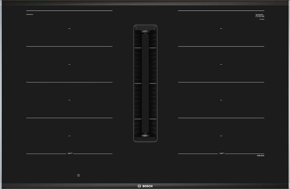 Индукционная варочная поверхность Bosch PXX875D67E черный фото 1