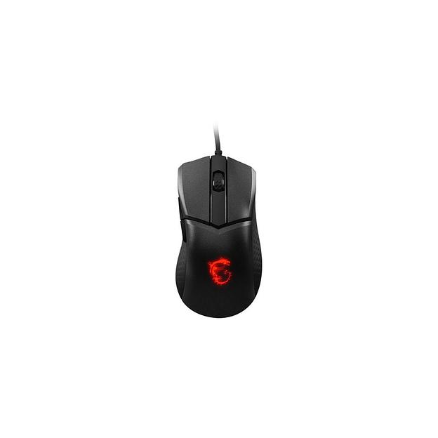 Мышь проводная MSI Clutch GM31 Lightweight, игровая, оптическая, USB, 12000dpi, черный [s12-0402080-cla] фото 1