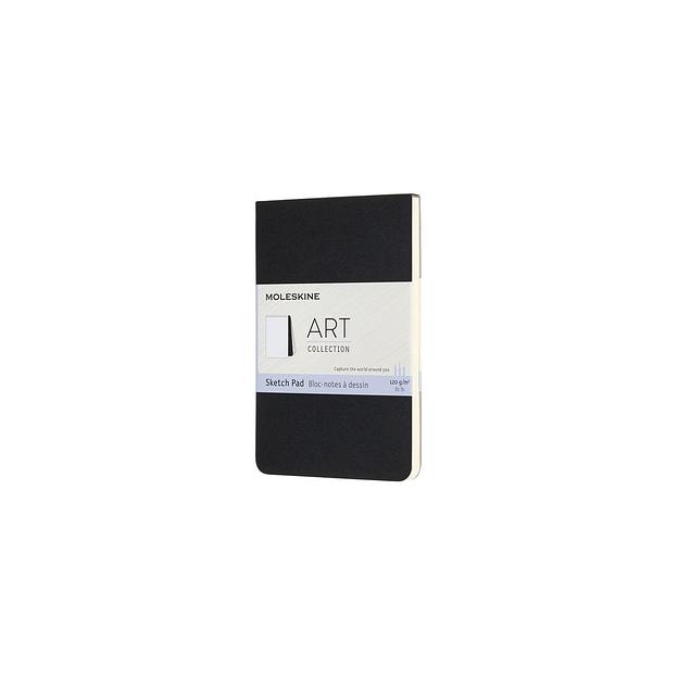 Блокнот Moleskine Art Soft, 48стр, мягкая обложка, черный [artskpad2] фото 1