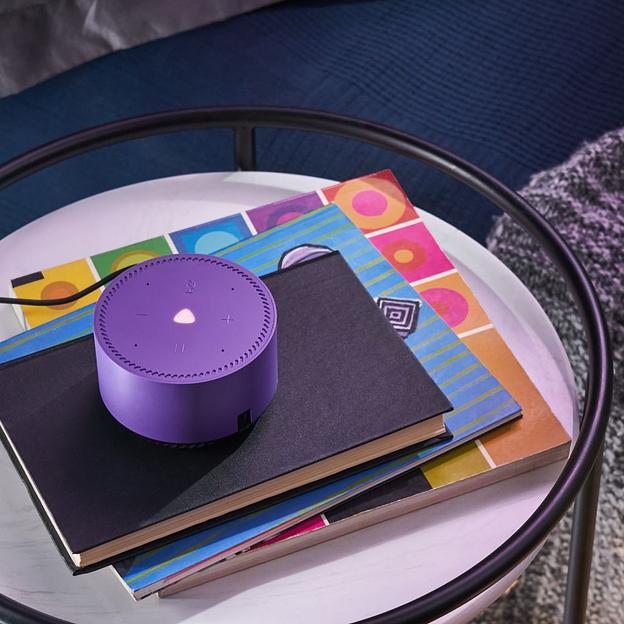 Умная колонка Yandex Станция Лайт фиолетовый (YNDX-00025) фото 4