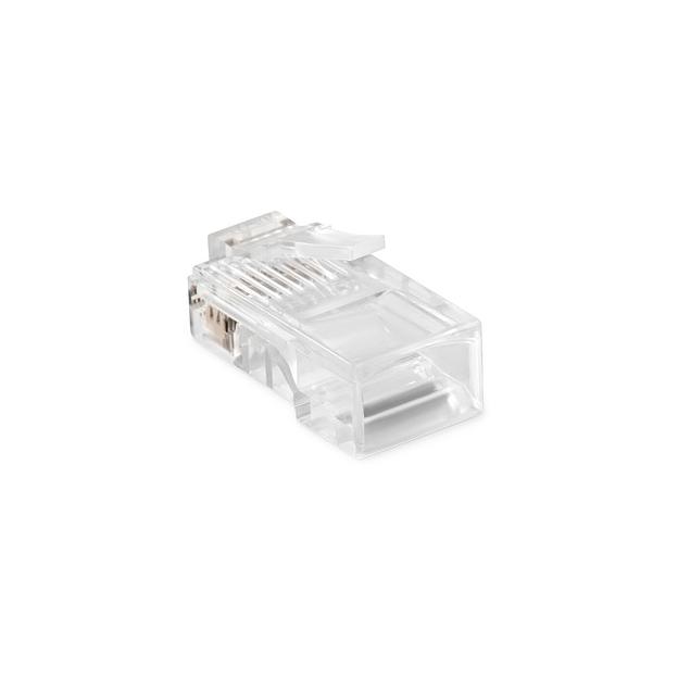 Коннектор Buro BU-CONRJ45-20PCS RJ45 прозрачный (упак.: 20шт) фото 1