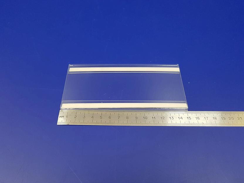 Карман пластиковый для размещения информации.(150х70мм.) фото 1