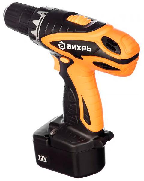 Дрель-шуруповерт Вихрь ДА-12-1 аккум. патрон:быстрозажимной (72/14/11) фото 1