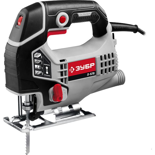 Лобзик электрический Зубр серия «Мастер» Л-570 ОПТ фото 1