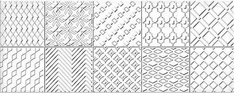 Плитка керамическая  AZORI Nuvola 505x201 Ornament Decor фото 1