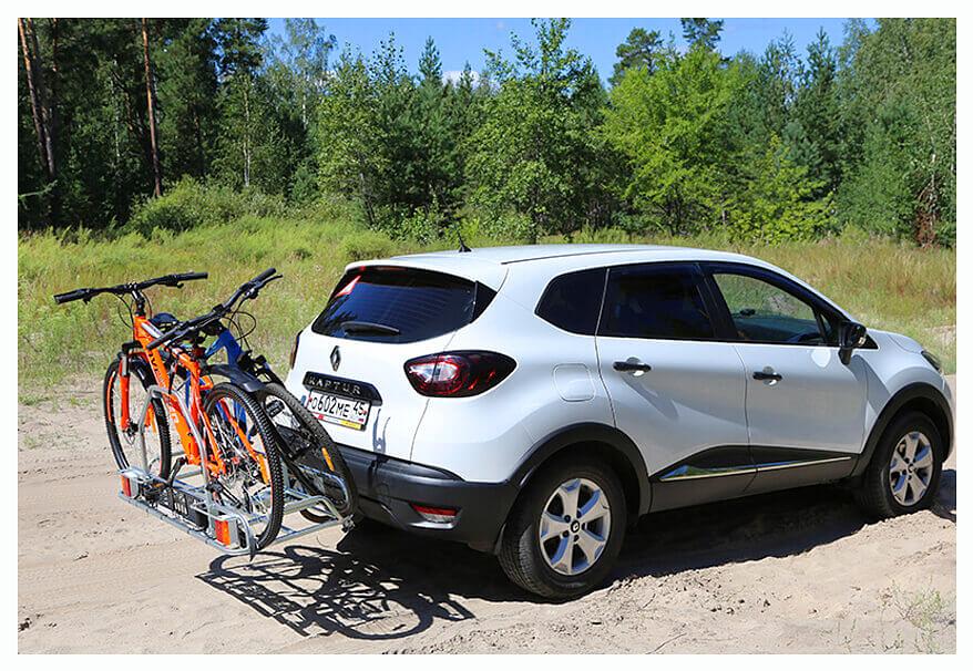 Автобагажник на фаркоп фото 2