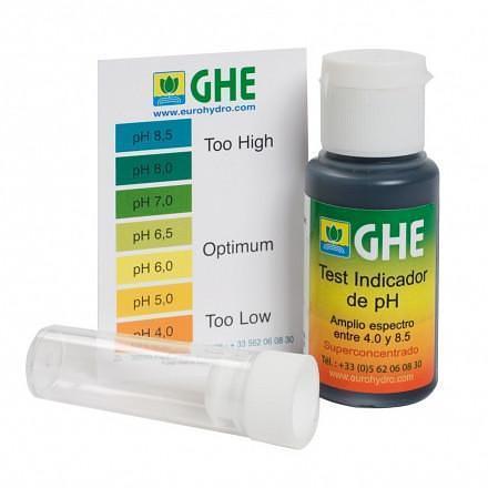 Жидкий Ph Test Kit GHE 60 ml фото 1