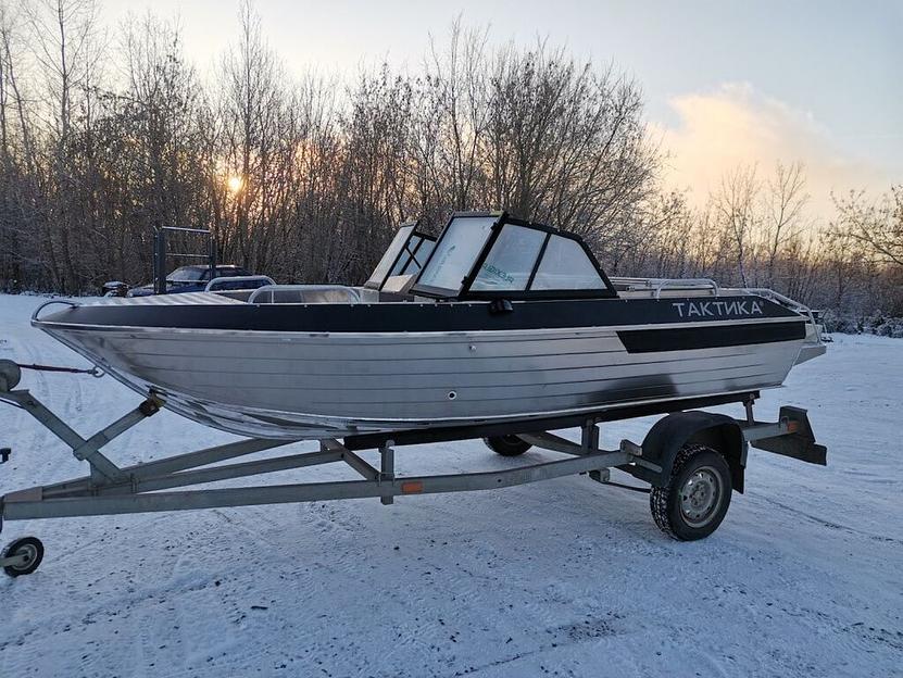 Алюминиевый катер Тактика 460 DC, 480*180*77 см фото 1