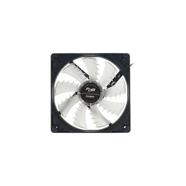 Вентилятор Zalman ZM-F3 FDB(SF) 120мм, 3-pin, 1200об/мин, 20 - 23 дБ, черный, Ret [zm-f3 fdb (sf)] фото 1