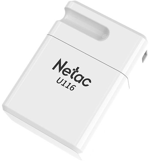 Флеш Диск Netac 32GB U116 NT03U116N-032G-32WH USB3.2 белый фото 5