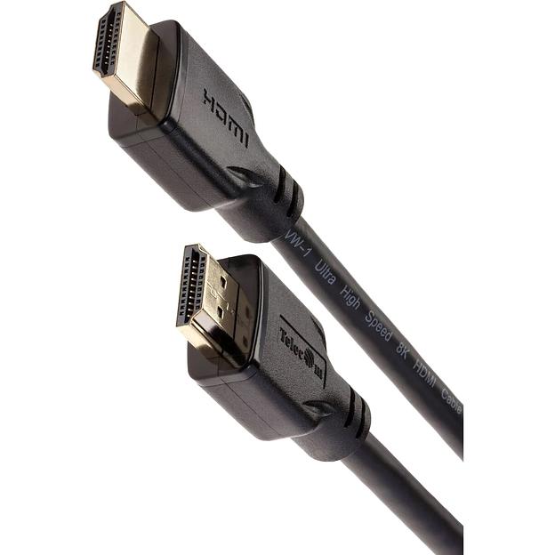 Кабель HDMI 19M/M,ver. 2.1, 8K@60 Hz 2m Telecom VCOM Кабель Telecom HDMI (m)/HDMI (m) - 2 м (TCG255-2M) фото 3