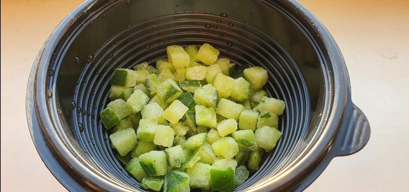 Огурцы кубик замороженный Россия опт фото 2