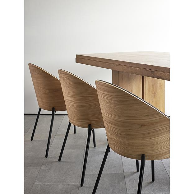 Стул Cloud, рогожка, грифельно-серый фото 3