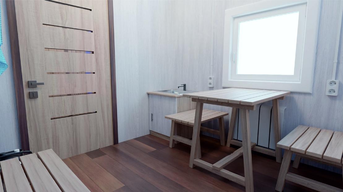 Вагон-дома сауны фото 3